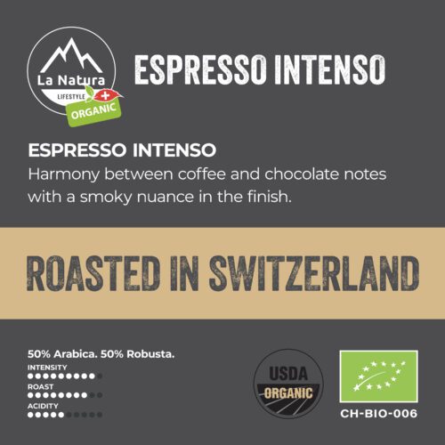 Espresso Intenso Made in Switzerland