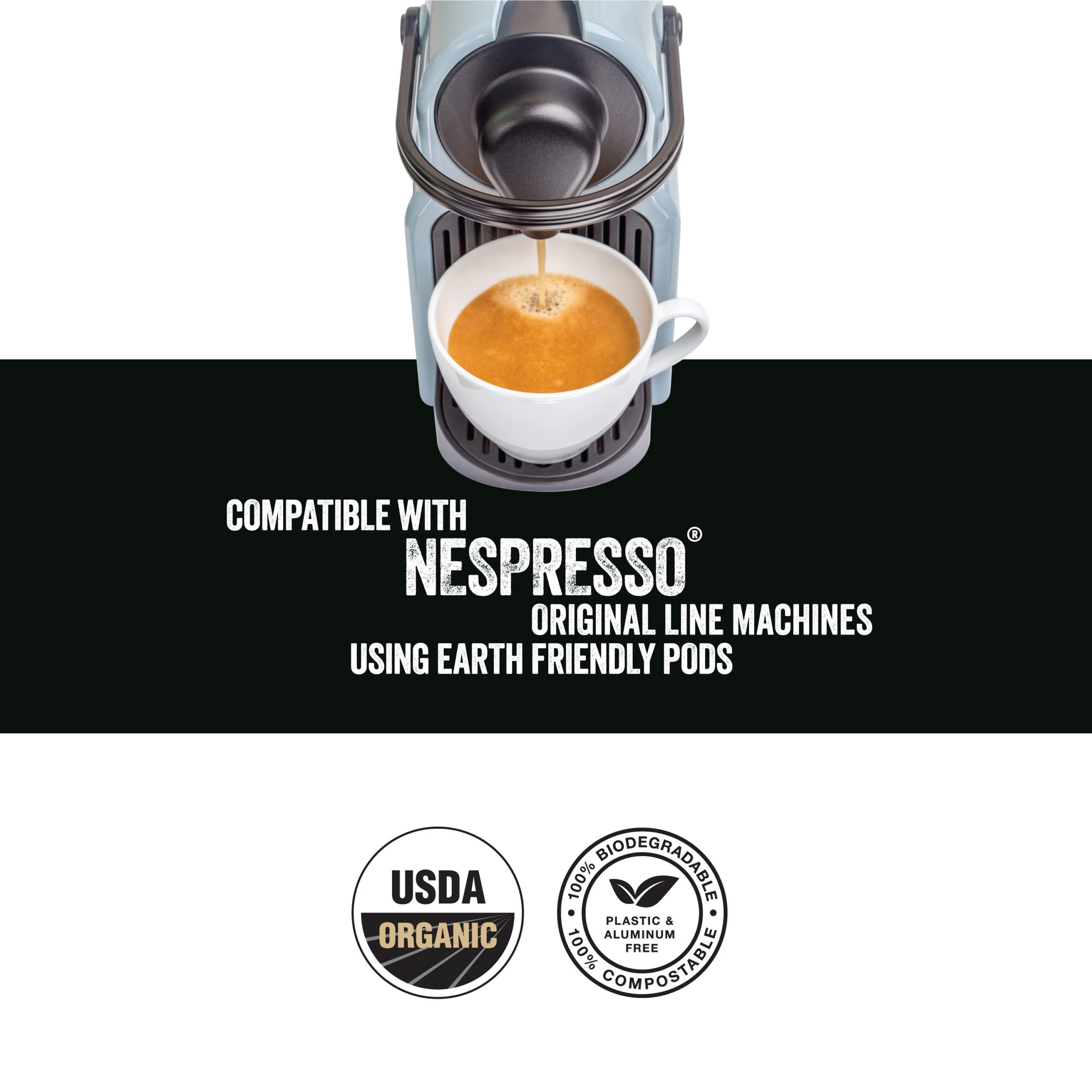 Coffee Tumbler — Organic Nespresso Pods & Capsules - USDA