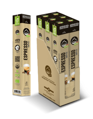 La Natura Organic Coffee Capsules - Espresso Roast - Combo