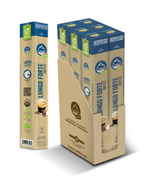 La Natura Organic Coffee Capsules - Lungo Forte Roast - Combo