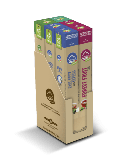 La Natura Organic Tea Variety Pack in Carton