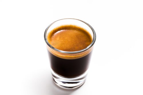 Shot of Espresso Coffee