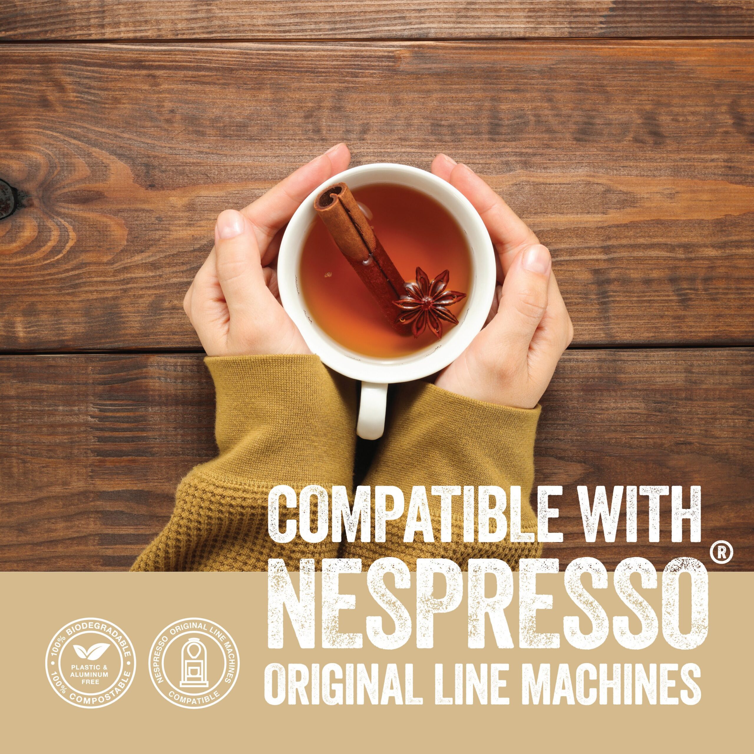 Thé et infusions en capsule nespresso écologique - Capsulebio
