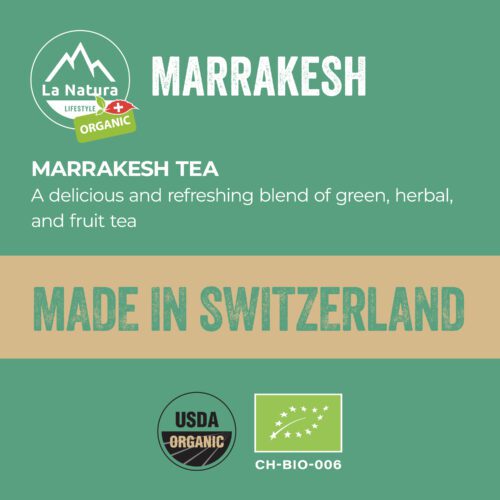 Marrakesh Tea - Made in Switzerland