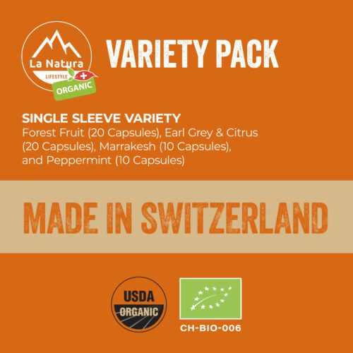 Tea Variety Pack - Made in Switzerland