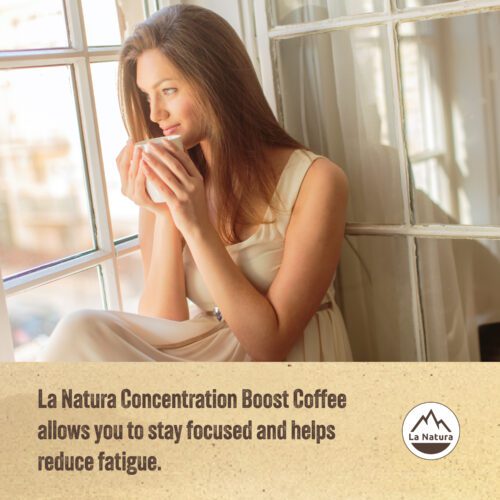 La Natura Concentration Boost Coffee - Reduces Fatigue