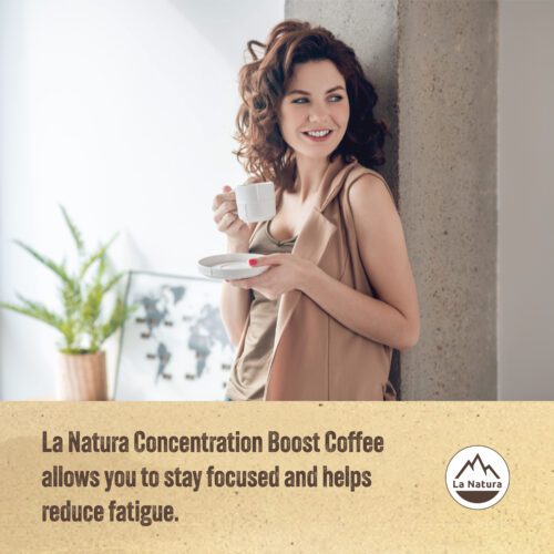 La Natura Espresso Concentration Boost Helps Reduce Fatigue