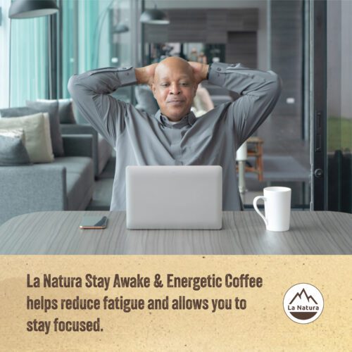 La Natura Stay Awake and Energetic Coffee Helps You Stay Focused