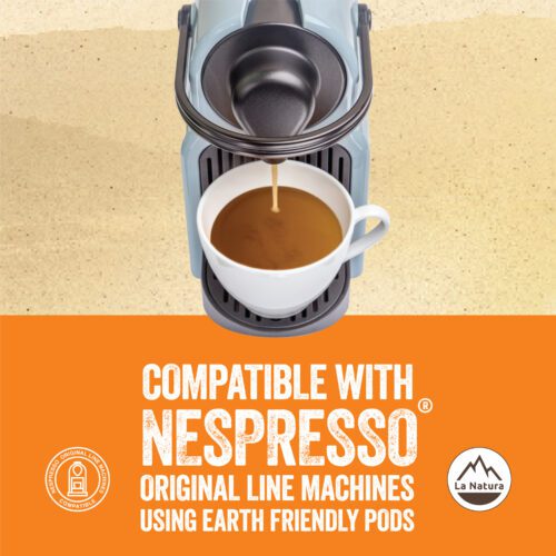 La Natura Stay Awake and Energetic Coffee Nespresso Compatible Pods