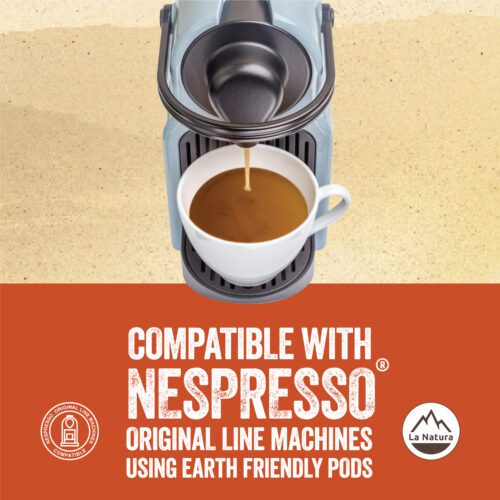 La Natura Stay Awake and Energetic Coffee Nespresso Pods