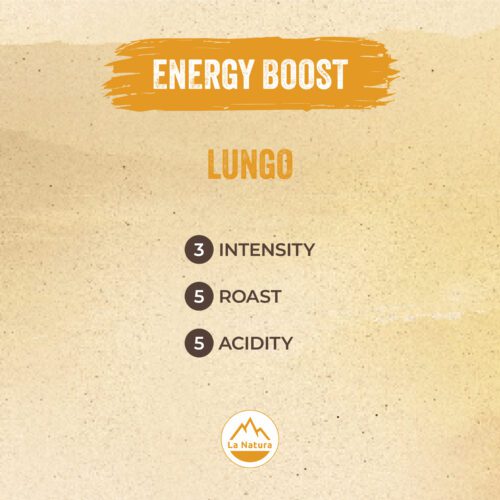 La Natura Lungo Roast Energy Boost Coffee