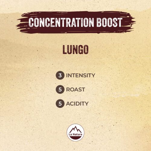 Lungo Roast Concentration Boost Coffee