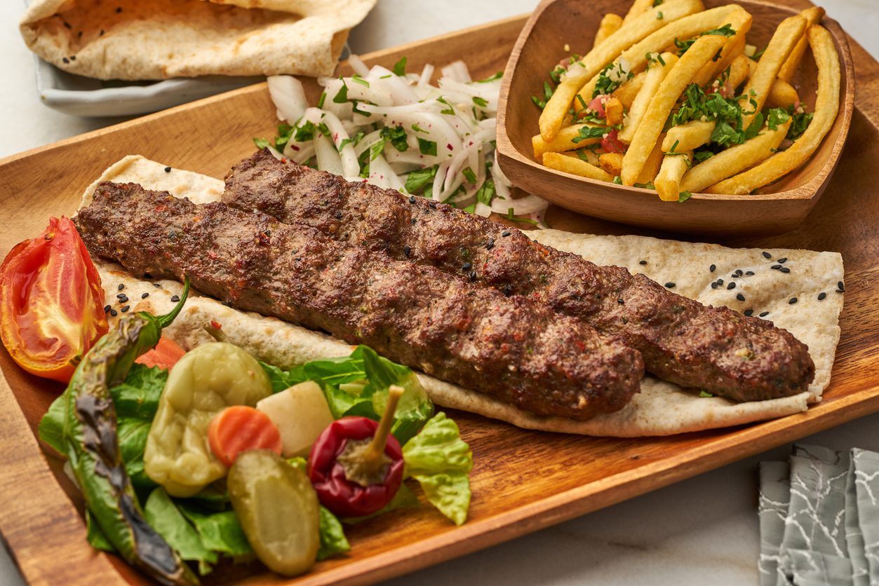 Grilled Lamb Kebabs